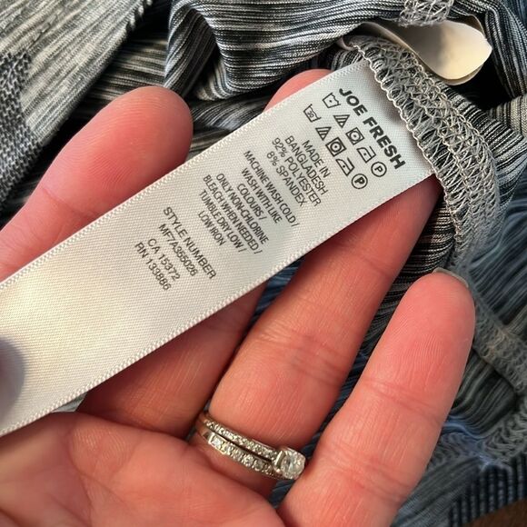 Joe Fresh Active Performance Tee Grey Camo Size Small - Picture 5 of 7